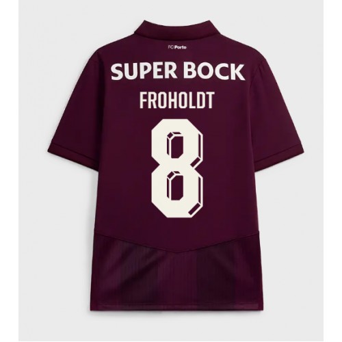 Stroje piłkarskie Porto Victor Froholdt #8 Koszulka Wyjazdowej 2026-27 Krótki Rękaw